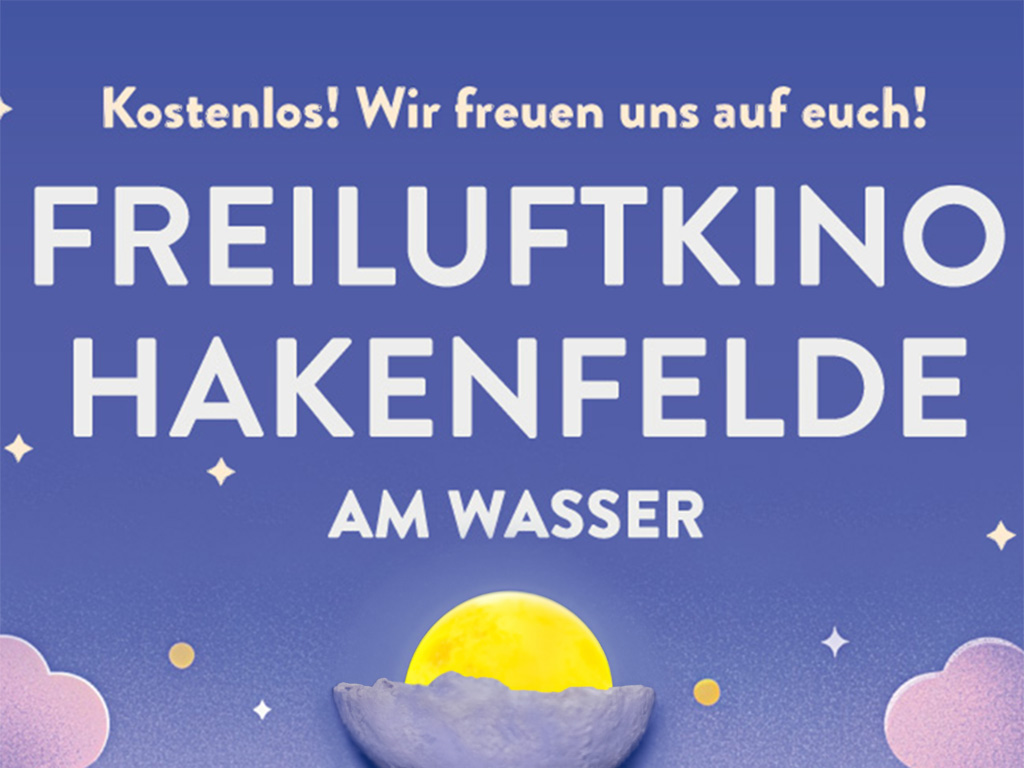 Read more about the article Freiluftkino Hakenfelde am Wasser – Filmabende unter freiem Himmel!