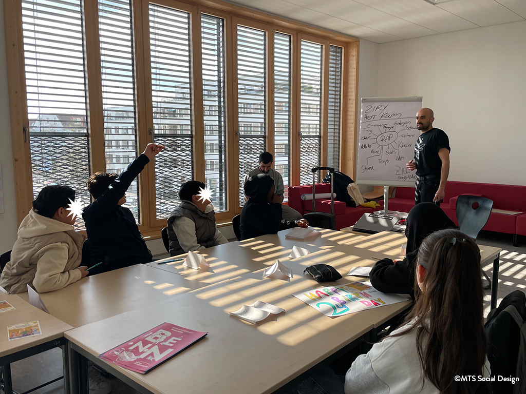 Read more about the article Rap, Reime & Respekt – kreative Workshops an der Havel-Grundschule