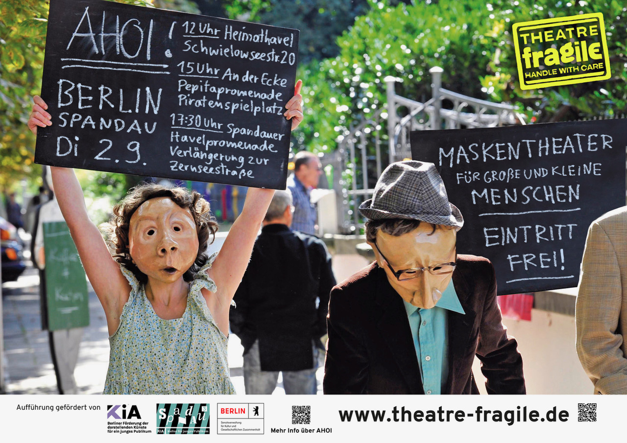 You are currently viewing  Maskentheater in Hakenfelde/Pepitapromenade (Stadtteilladen)