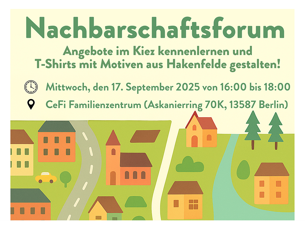 You are currently viewing Nachbarschaftsforum am 17.09