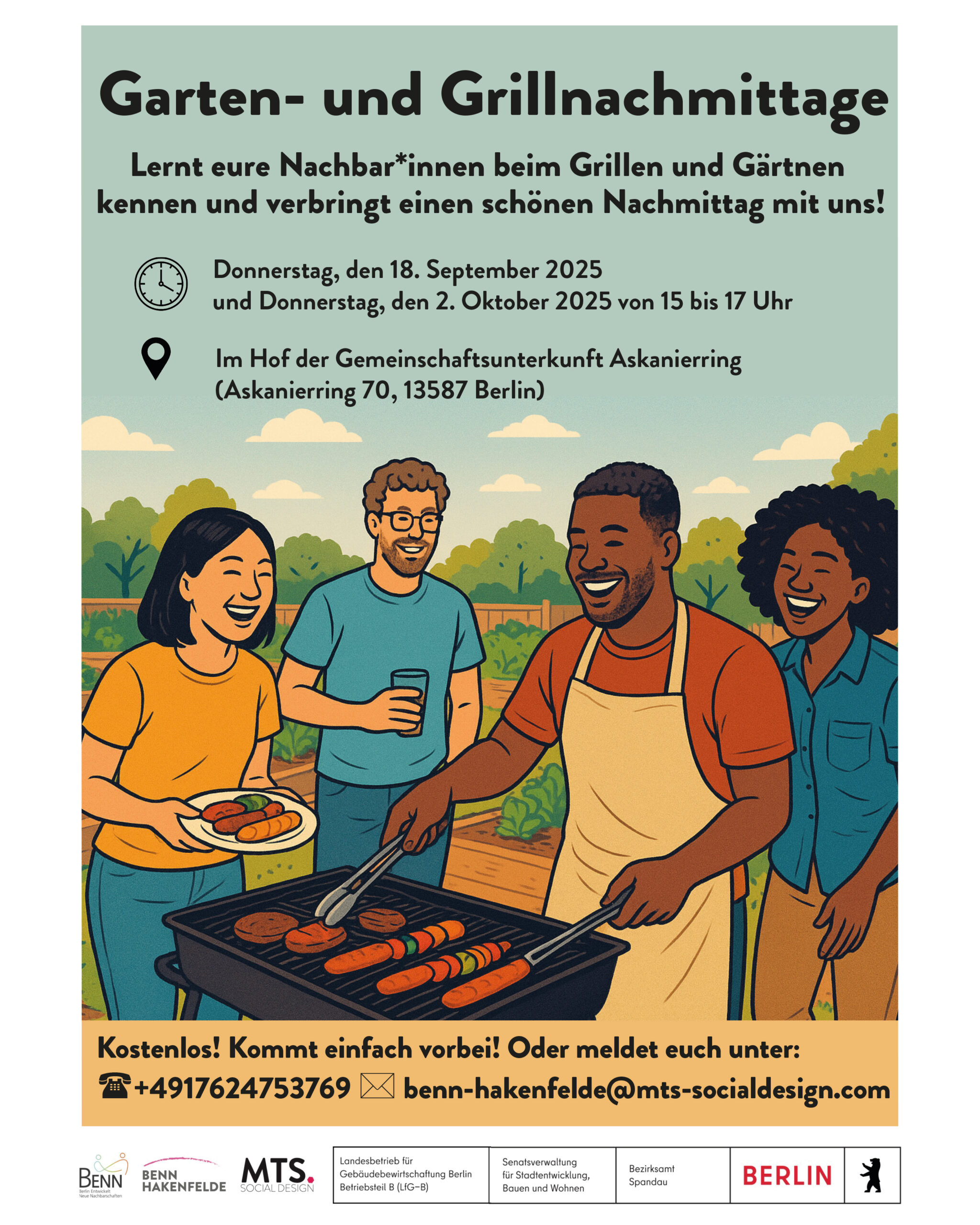 You are currently viewing  Garten- und Grillnachmittage