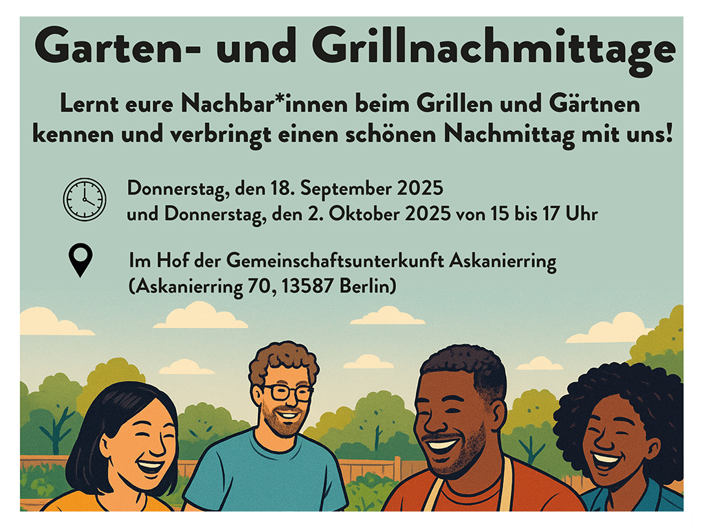 You are currently viewing Garten- und Grillnachmittage im Askanierring