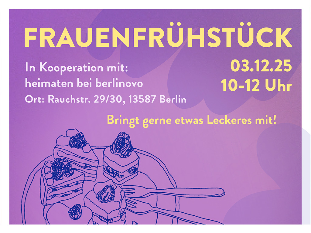 You are currently viewing Frauenfrühstück 3. Dezember bei Heimaten Berlinovo