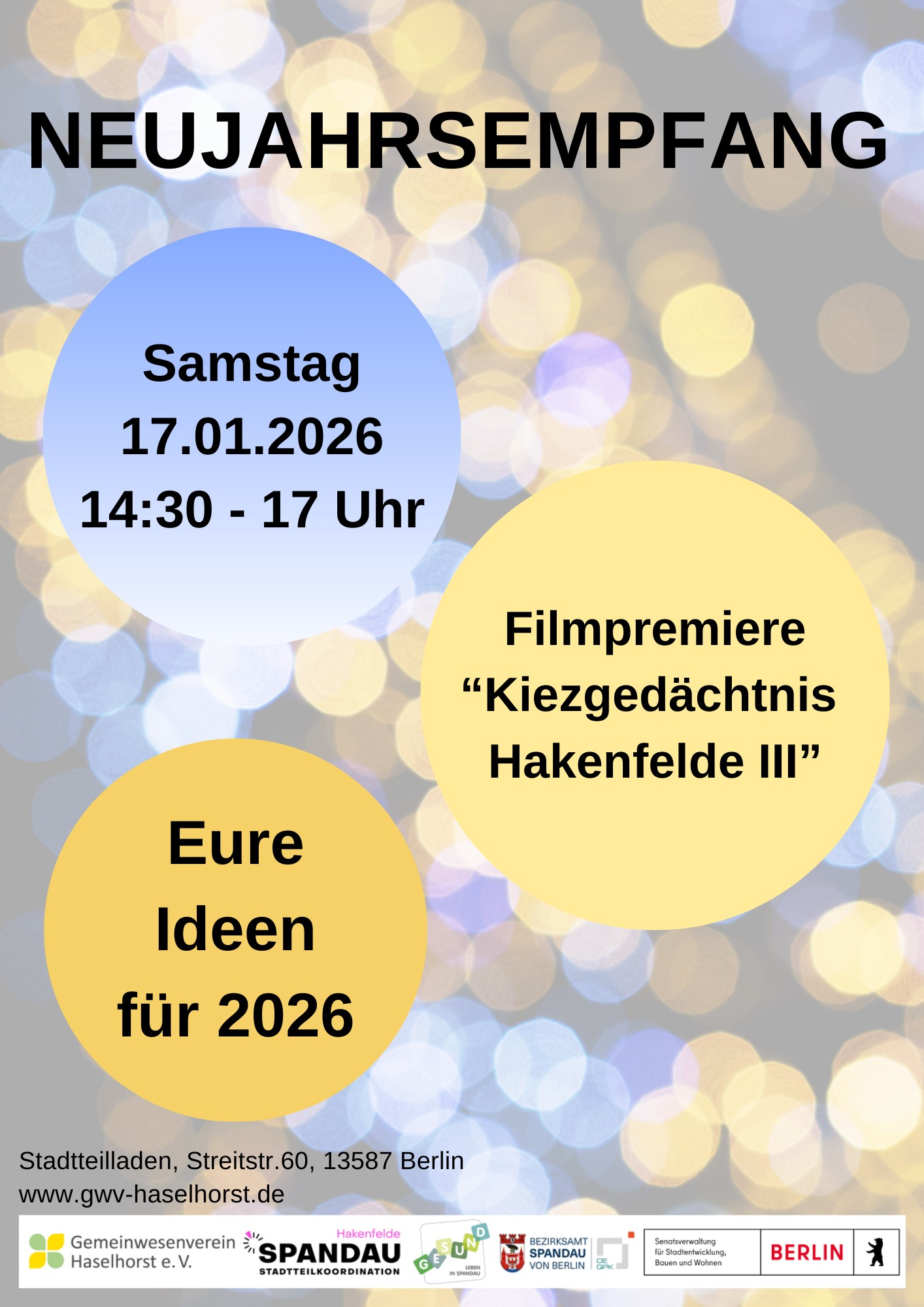 You are currently viewing  Neujahrsempfang im Stadtteilladen Hakenfelde