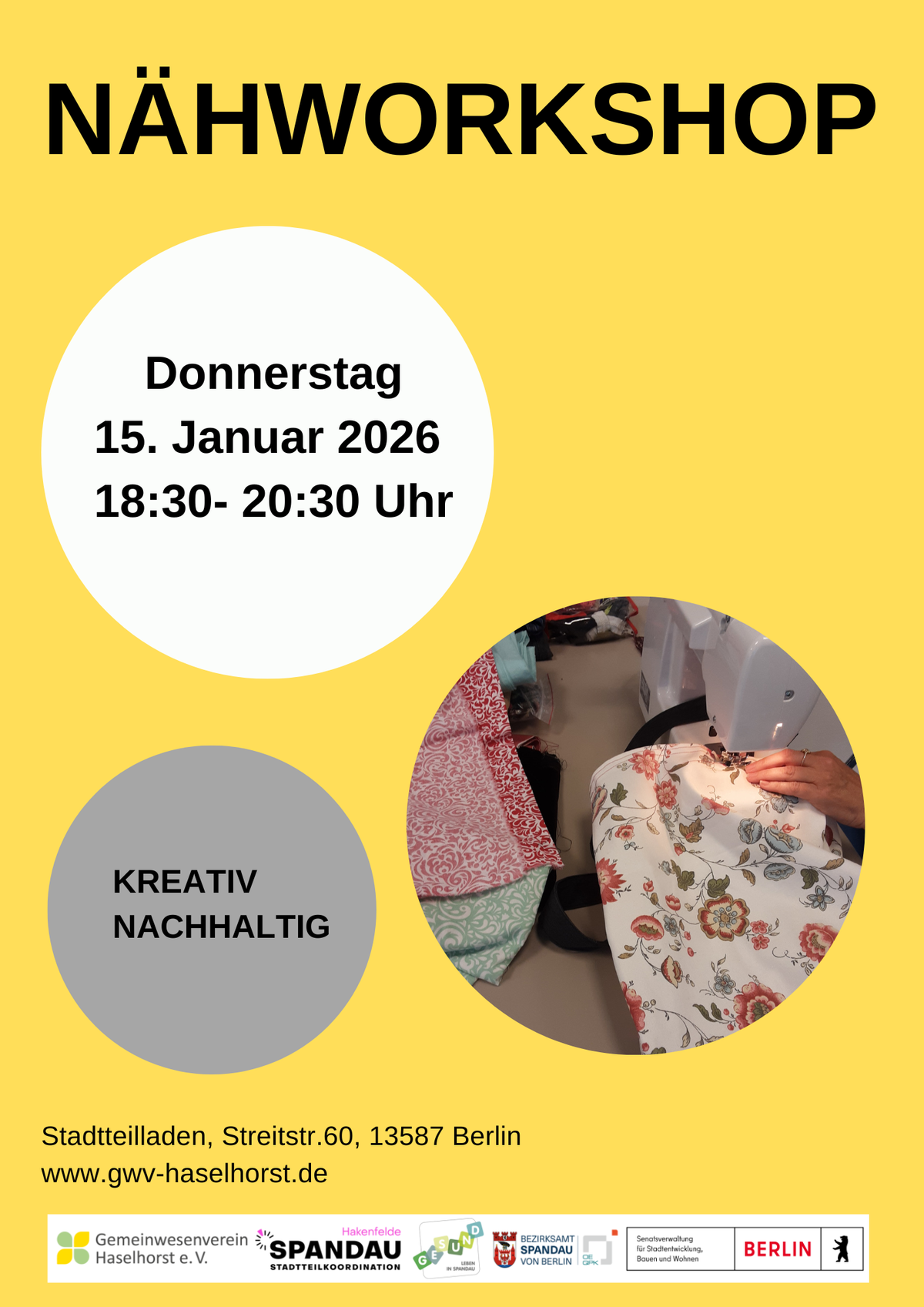 You are currently viewing  Nähworkshop