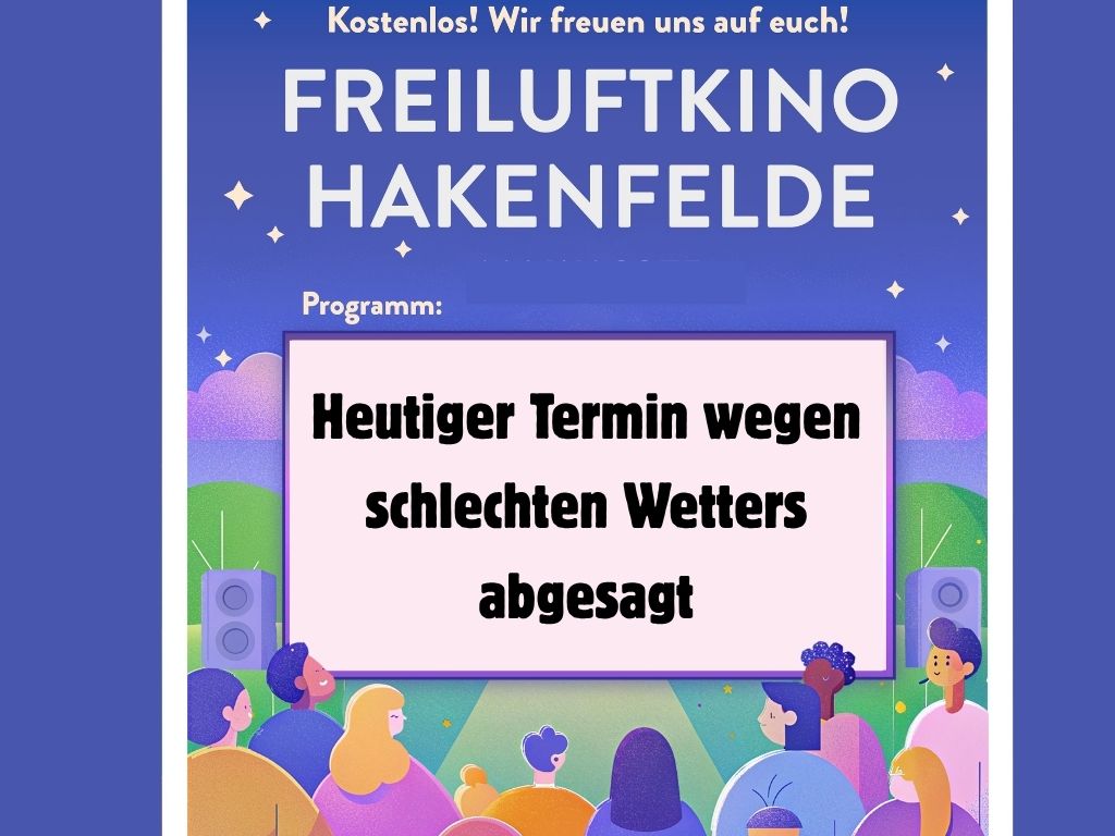 You are currently viewing FREILUFTKINO Termin abgesagt