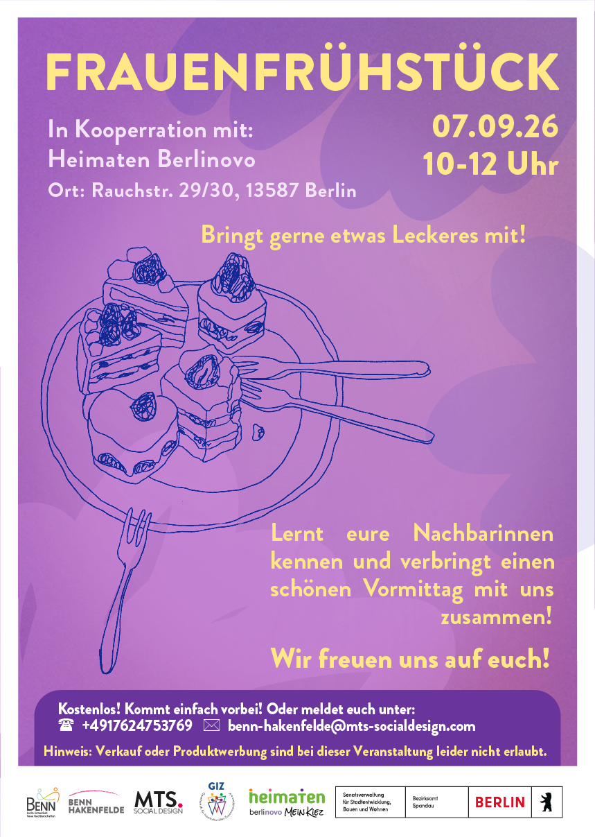 You are currently viewing Frauenfrühstück mit heimaten bei Berlinovo
