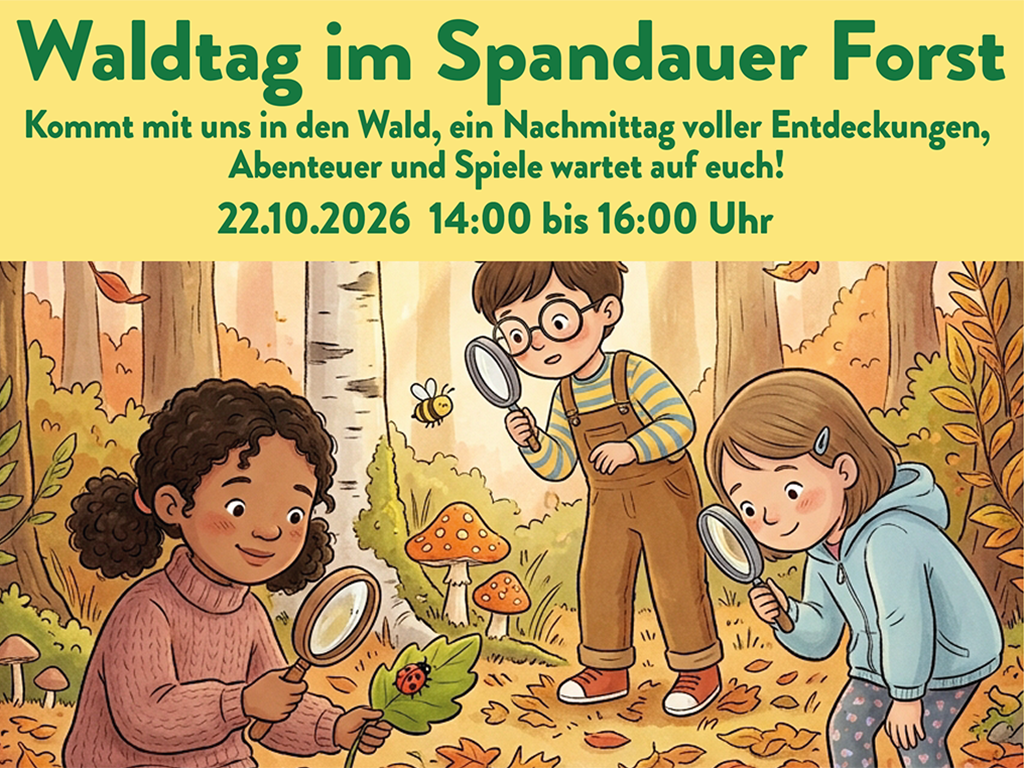Read more about the article Waldtag im Spandauer Forst